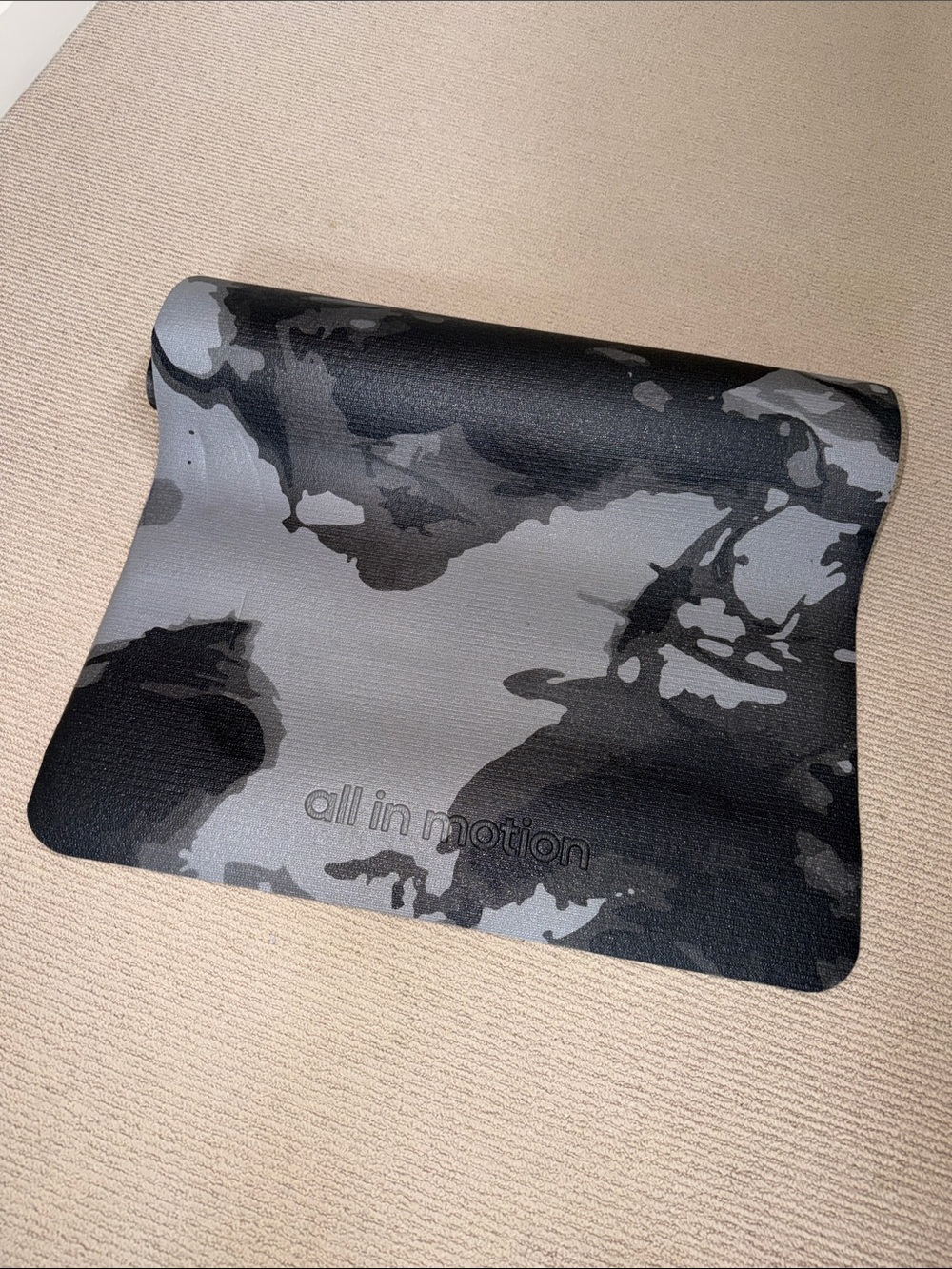 EUC All In Motion Exercise Yoga Mat Camo
